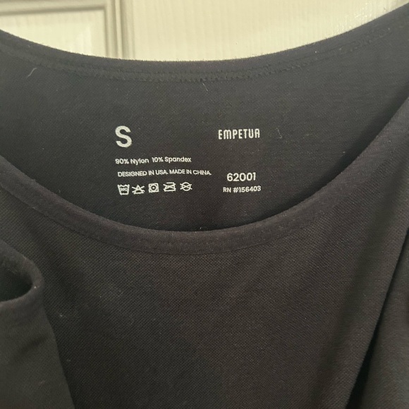 Empetua Shapewear Black Women's Tank Top - Picture 2 of 3